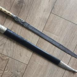 Ottoman large knife yatagan