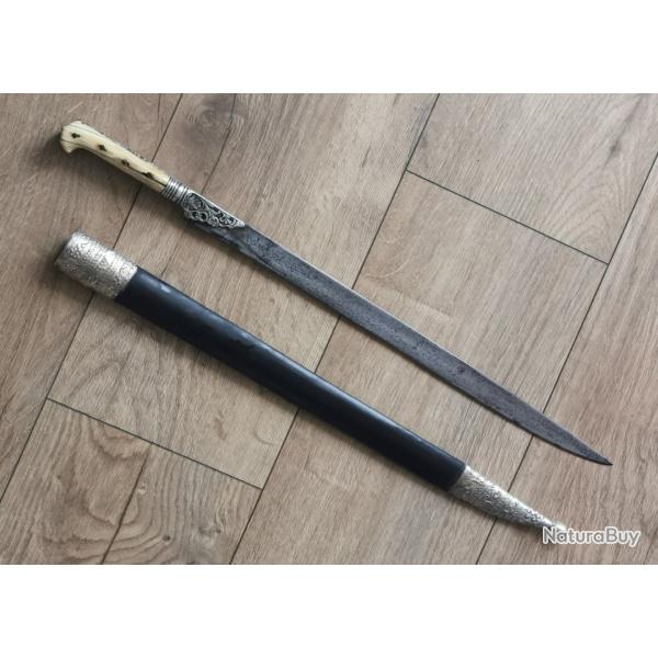 Ottoman large knife yatagan