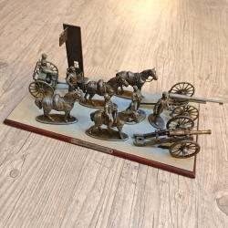 Diorama MHSP &eacute;tain - Canon de 75 mm Artillerie de campagne et de tranch&eacute;e