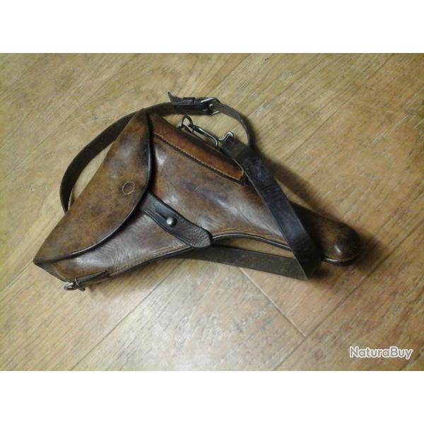 etui pour Luger Suisse ou P08.