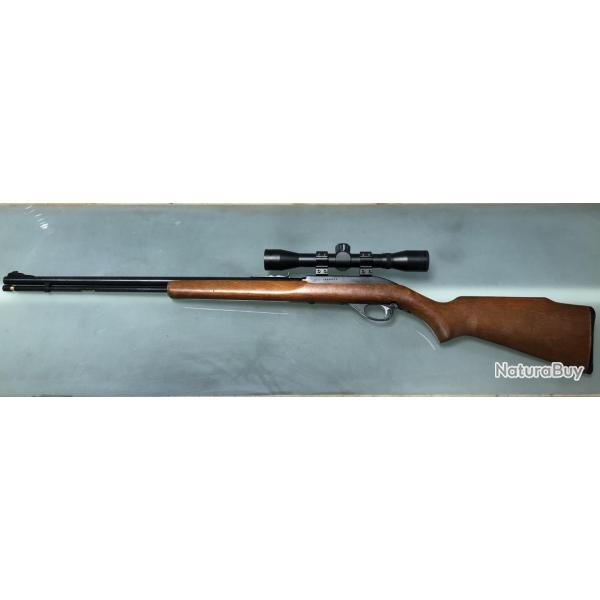 CARABINE MARLIN GLENFIELD MOD 60  semi automatique 22 LR AVEC LUNETTE