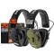 petites annonces chasse pêche : 2 X Casques Antibruit Électronique Protection Auditive Tir Chasse Réduction Bruit NRR 22dB Noir/Vert