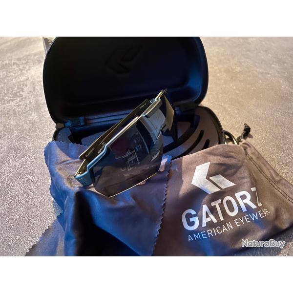 Lunette Gatorz blastshield od Green smoke black