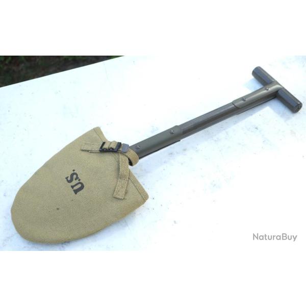 US ARMY - pelle US T SEMS avec sa housse miltec WWII - EBR24PEL001