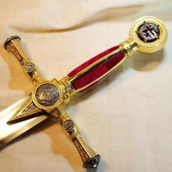 FREEMASON  DENIX - Epée de franc maçon SF - EBR24MAC005