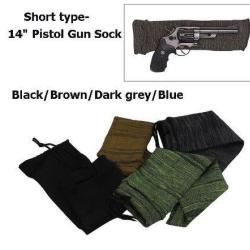 Chaussette de protection - Armes de poing - Traitement silicone (Modèle vert)