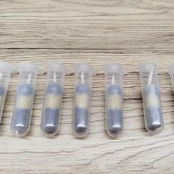 6 cartouches papier calibre 44, 1,2 gr de pnf 2 + 6 tubes, sous vide