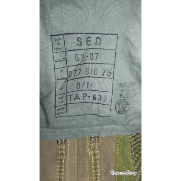 Accessoires / sac parachute / militaria