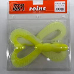 Leurres souples Reins Rockvibe manta 6,5" white Chart