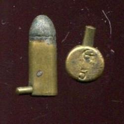 5 mm &agrave; broche - marquage : G 5 - balle plomb - &eacute;tui laiton