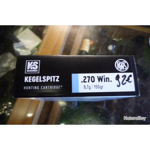 BALLES RWS 270 W en KS