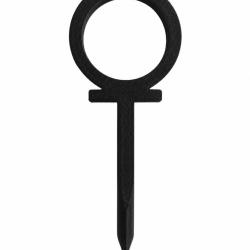 Clous fixation blasons cible - Lot de 4 - L&eacute;gers et pratiques