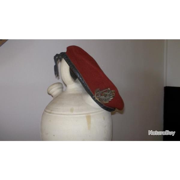 beret rouge parachutiste RPIMA