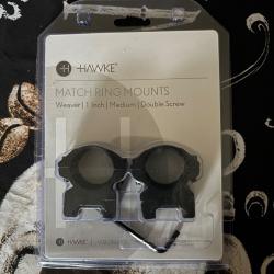 Montage optique Hawke Hauteur médium Pour rail de 21mmNeuf jamais monté