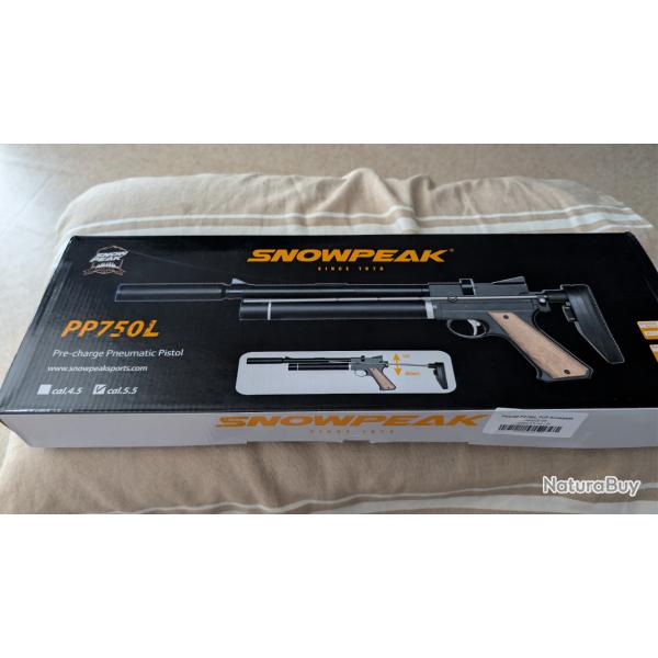 Snowpeak pp750l neuf 19 joules