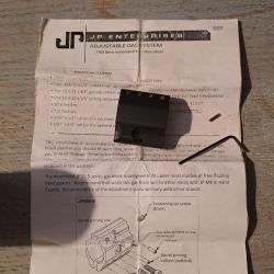 gaz block r&eacute;glable AR15 .750" JP entreprise