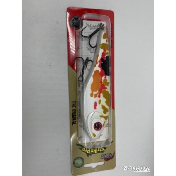 Leurre dur Strike pro buster jerk blanc