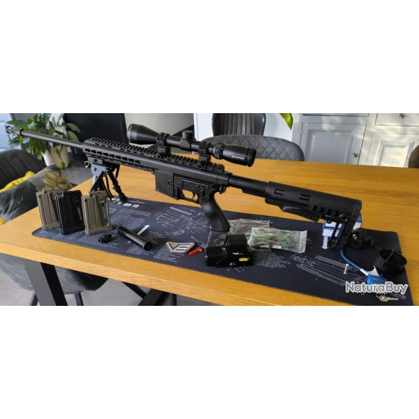Carabine Pallas BA15 22LR Tactical Pack Sniper Premium Plus comme neuve