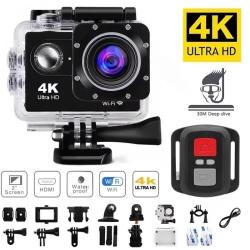 Caméra de Sport SJ900 Ultra HD 1080 Lcd Etanche 30M Grand Angle 170° + Connection WIFI + Kit