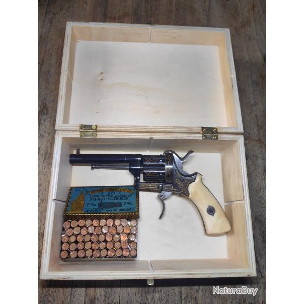 Revolver 7mm  broche - Jean Duchateau
