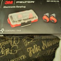 Bouchons d oreilles 3 M PELTOR Electronic Earplug  rechargeable
