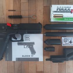 Glock 17 gen 5 semi automatique 9mmPAK + nombreuses options (pack prêt à tirer)