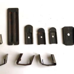 Lot de talons et pi&egrave;ces de divers chargeurs