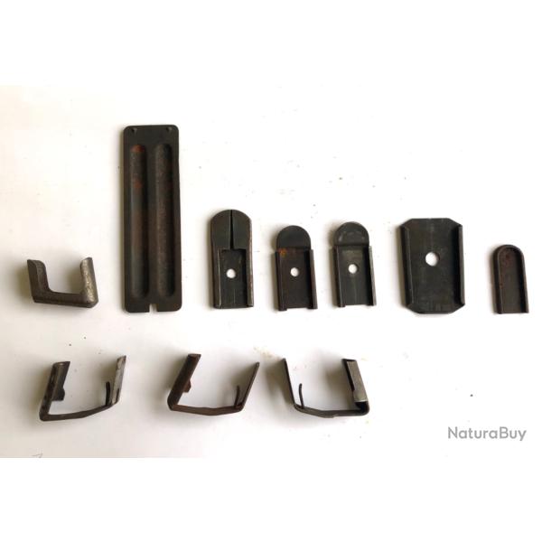 Lot de talons et pi�ces de divers chargeurs