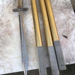 Épieu de vénerie avec rallonges