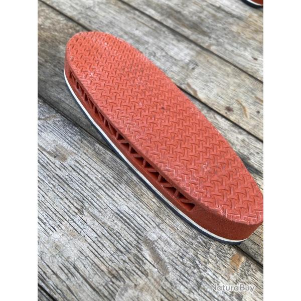 Plaque de couche amortisseur plate 20mm rouge fusil carabine