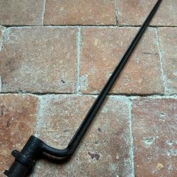 Baïonnette française modèle 1822