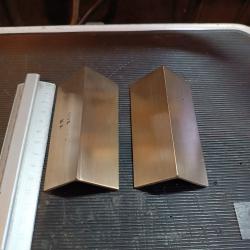 Lot protege mord bronze ou laiton  100*40 mmDernier dispo