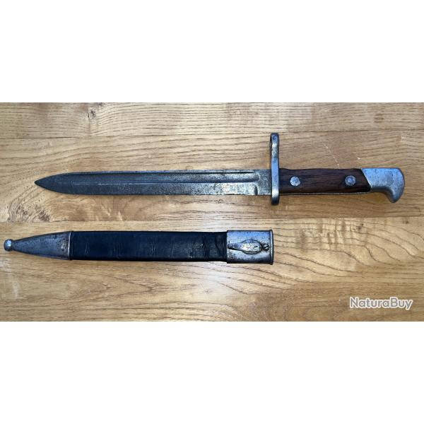 Ba�onnette allemande Mod�le 1871-84.