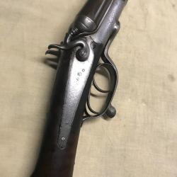 Fusil de chasse &agrave; chiens