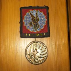 anciens insignes para periode algerie 11e DLI