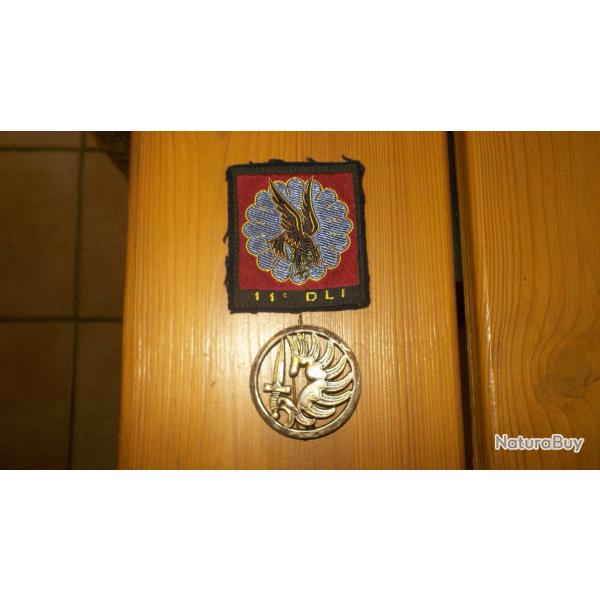 anciens insignes para periode algerie 11e DLI