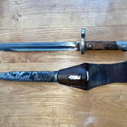 Ba&iuml;onnette autrichienne Mannlicher 1895.