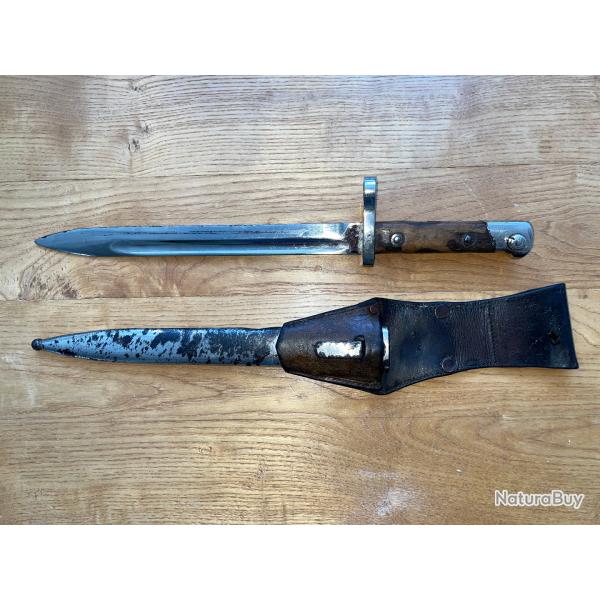 Ba�onnette autrichienne Mannlicher 1895.