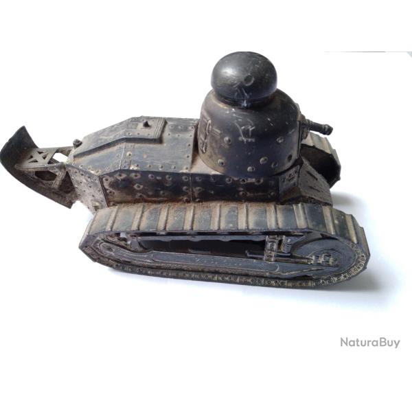 ENCRIER char Renault FT17, collector avec marquage