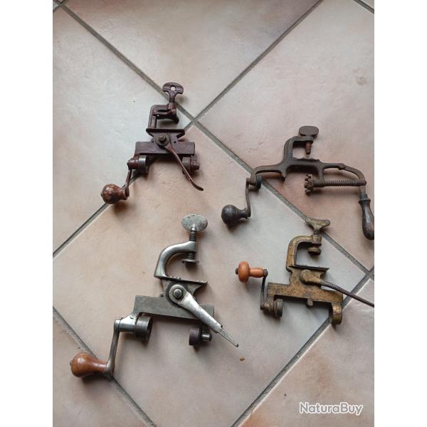Lot sertisseurs cartouche,fusil, carabine