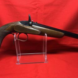 Superbe pistolet de tir de salon en parfait &eacute;tat - Finitions par  "Gastinne Renette".