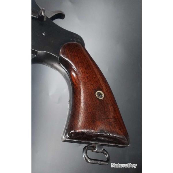 PAIRE DE PLAQUETTES EN BOIS POUR REVOLVER COLT95 US ARMY 1892 / 1894/ 1896/ 1901/ 1903