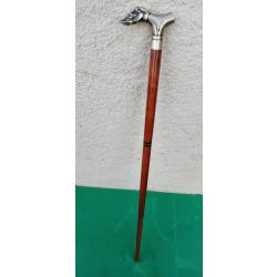 ANCIENNE   CANNE   ASSOMOIR  AVEC  DAGUE  A  LA   POIGNEE  . QUATRE ELEMENTS  .