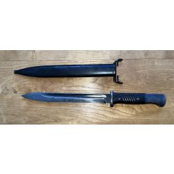 Ba&iuml;onnette 1884-98 3&egrave;me mod&egrave;le modifi&eacute;e Norv&egrave;ge.