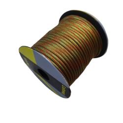 Paracorde - Camo Kaki-bordeau - 50m