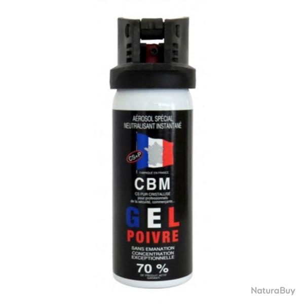 Bombe au poivre CBM Red pepper Clapet - 50 ml / Par 1
