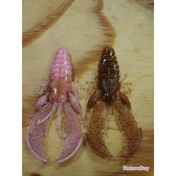EDITION LIMITEE!! WESTIN CRECRAW 6.5CM x6 - LIVE SHRIMP