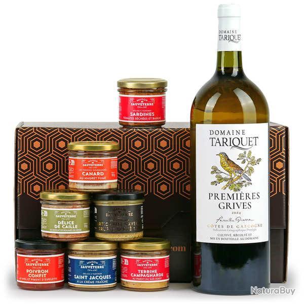 Le coffret cadeau Ap�ro entre amis - Panier garni 8 produits