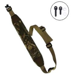 Bretelle néoprène Beige 3 carabine de chasse + 2 vis grenadières