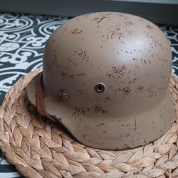 Ancien casque camouflage sable/d&eacute;sert